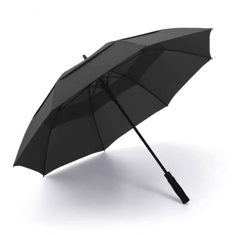 Guarda-chuva de golfe com dossel duplo respirável