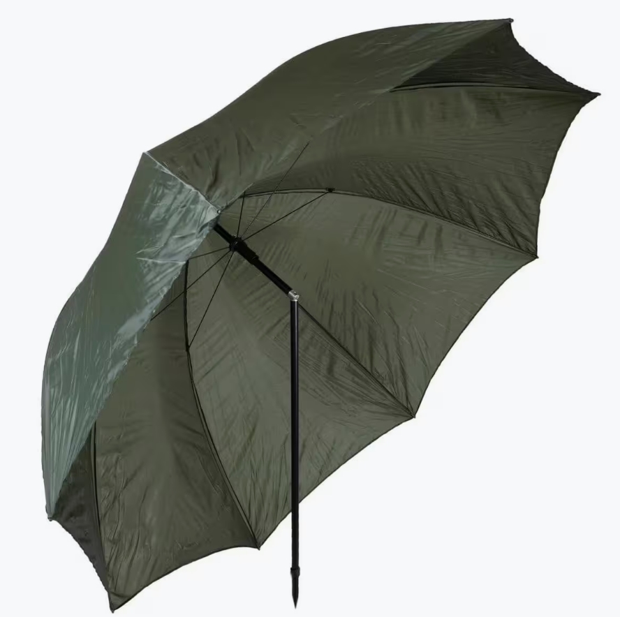 Guarda-chuva de pesca ajustável personalizado de 180 cm com haste telescópica de inclinação