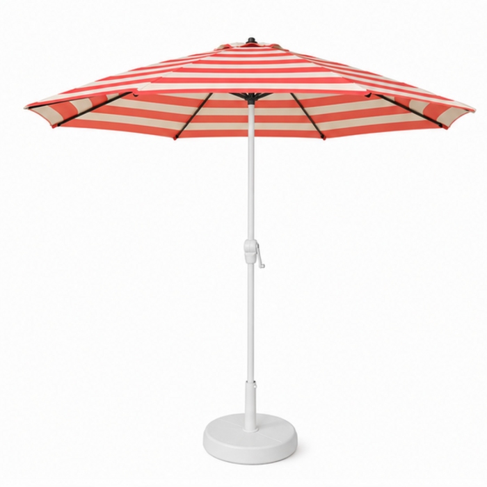 Guarda-chuva de praia externo personalizado de 2,0 m com haste inclinável