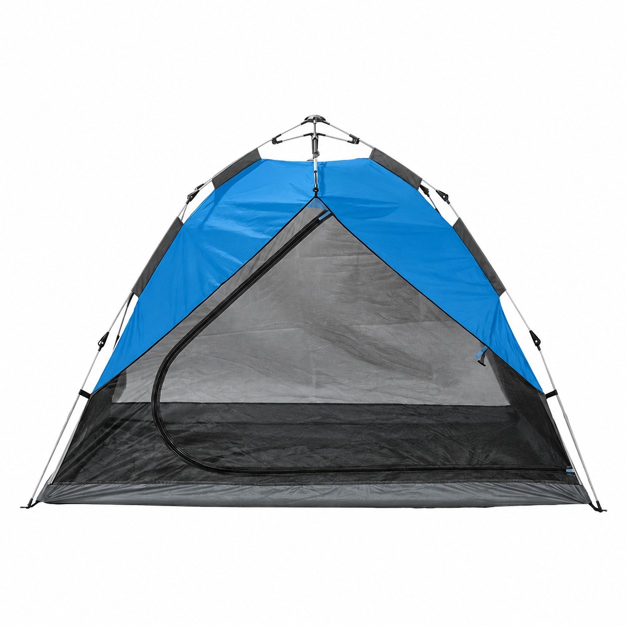 Tenda Instant Park personalizada de 200 × 200 cm com dossel revestido de prata
