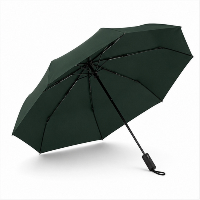 Guarda-chuva de viagem dobrável automático personalizado de 23 polegadas