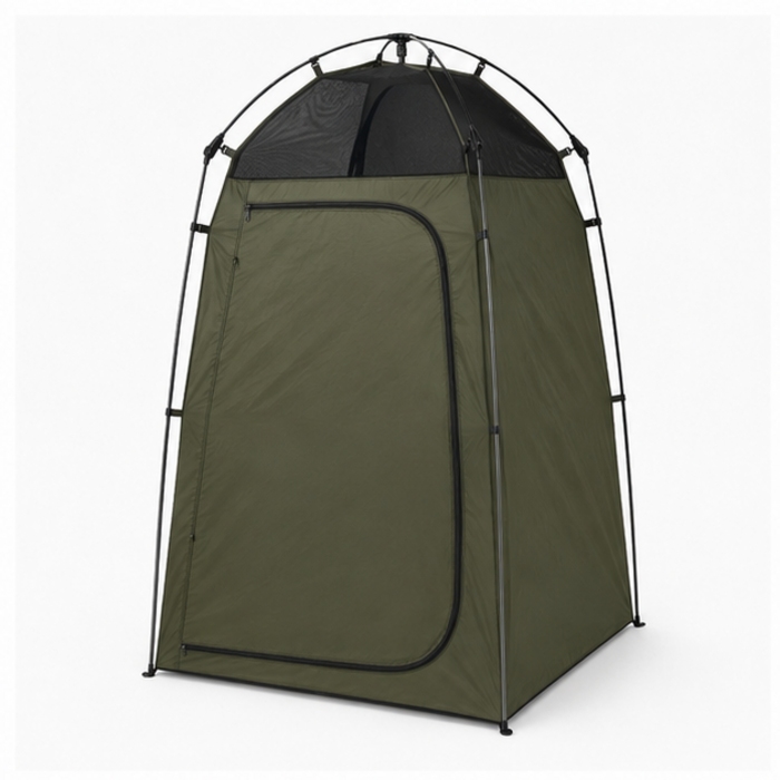Tenda pop-up personalizada para mudança de privacidade com ventilação de malha