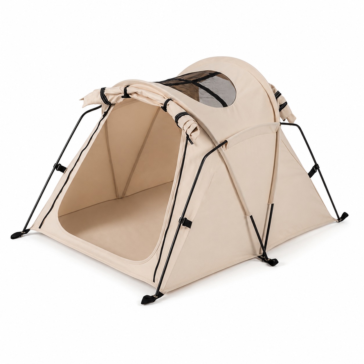 Tenda portátil personalizada para berço para animais de estimação com postes de alumínio 7001