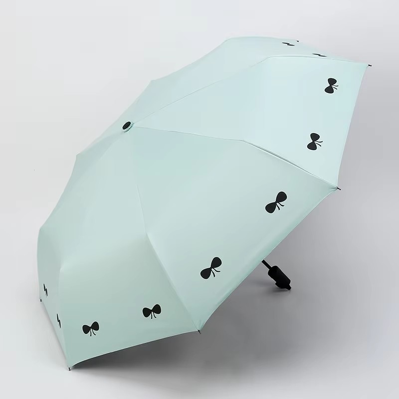 Guarda-chuva dobrável com impressão de arco fofo