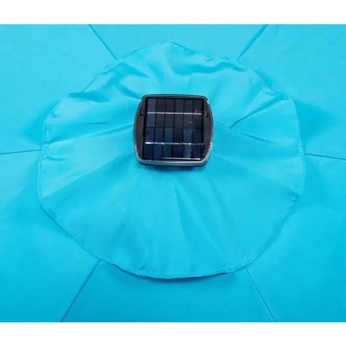 Guarda-chuva de jardim com luz LED